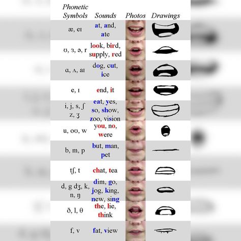 Mouth Animation, Phonetic Sounds, Lip Syncing, Anime Mouths, Mouth Drawing, Drawing Sheet, Anatomy Poses, Lips Drawing, Animation Tutorial