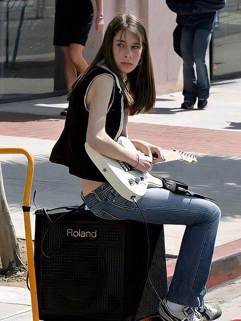 young Danielle haim Music, Baby Danielle, Danielle Haim, Acne Studio, Haim, Baby Strollers, Acne, Google Search