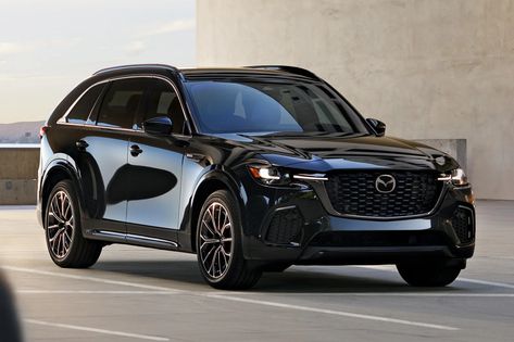 2025 Mazda CX-70 3 Photo Mazda Cx5 Blacked Out, Mazda Suv, Tiguan R, Mazda Cx5, Large Suv, Mazda Cx 5, Mid Size Suv, 70's Fashion, Hyundai Santa Fe