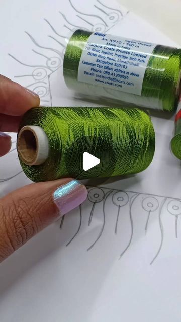 shadiya handworks on Instagram: "#handembroiderystitch #neckdesigns #handembroidery #tutorialvideos #handwork" Couture, Thread Work Tutorial, Hand Work Embroidery Tutorial, Easy Diy Embroidery Patterns, Creative Stitching Ideas, Blouse Border Embroidery, Hand Embroidery Art Design, Amrodri Work Designs, Hand Embroidery In Blouse