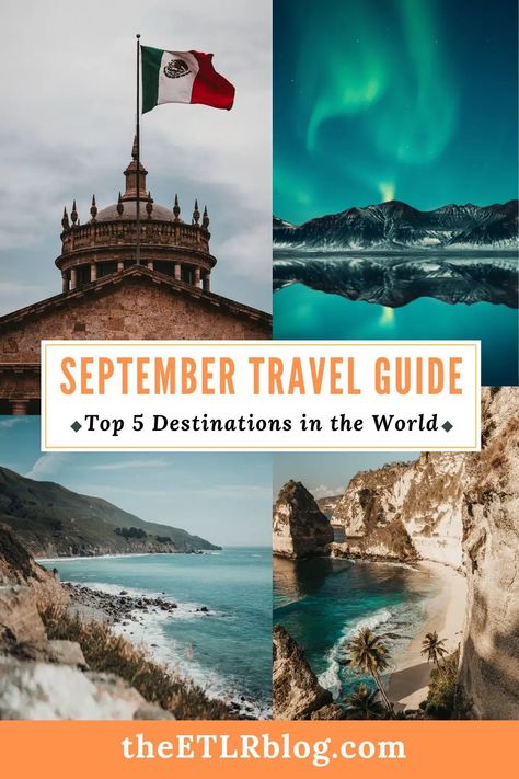 Where To Travel In September, September Travel Destinations, Dream Destinations Bucket Lists, September Travel, Best Places To Vacation, Solo Travel Destinations, Relaxing Vacations, Fall Travel, Sustainable Travel