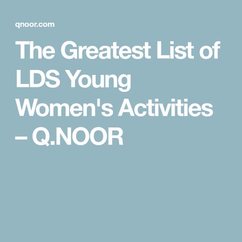 Lds Mutual Activities Young Women, Yw Activities Ideas, Fun Young Women Activities, Young Women Activities Ideas, Lds Yw Activity Ideas, Young Women’s Activity Ideas, Lds Young Women Activities Ideas, Lds Youth Quotes, Yw Activity Ideas