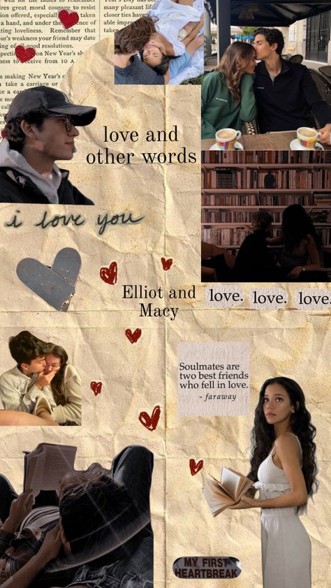 Love and other words 💗#bookshuffle #loveandotherwords #elliotpetropoulus #macysorensen #elliotandmacy #love Love Thereotically Book Aesthetic, Elliot And Macy Love And Other Words, Love And Other Words Fanart, Elliot Love And Other Words, Love And Other Words Book, Love And Other Words Aesthetic, Love And Other Words, Book Mood, Reading Slump