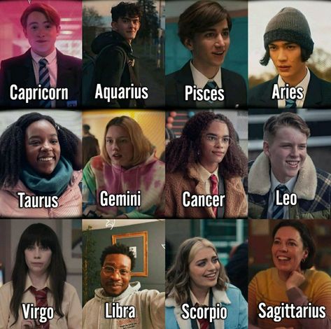 which character are you? | netflix series | Pisces And Leo, Aries And Capricorn, Which Character Are You, Libra And Sagittarius, Aries And Pisces, Virgo And Scorpio, Alice Oseman, Heart Stopper, Gemini And Leo