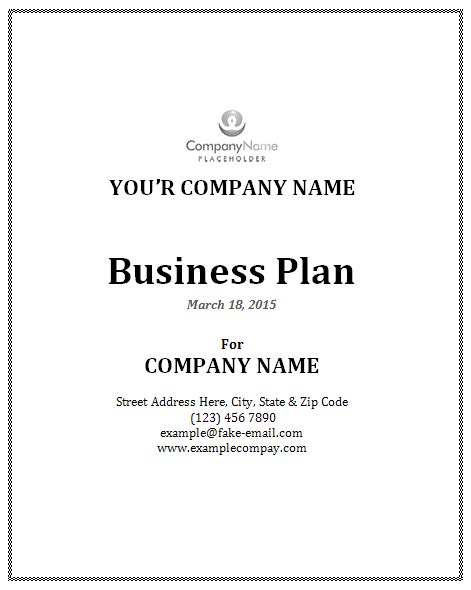 business-plan-template Business Plan Example Ideas, Business Plan Template Free Download, Business Plan Template Free Printables, Business Plan Cover Page, Business Plan Sample Pdf, Business Plan Layout, Title Page Template, Writing A Business Proposal, Business Plan Format