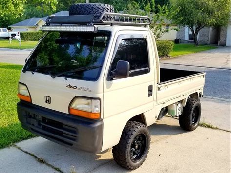 The 9 Best Japanese Kei Cars You Can Own in The U.S. Honda Mini Truck, Kei Truck 4x4, Honda Acty Truck, Acty Truck, Honda Truck, Honda Acty, Kei Truck, Mini Trucks 4x4, Kombi Pick Up