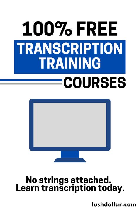 How to find 100% free transcription training.  Whether you want to transcribe legal or medical documents, I found a few courses you can take now... for free! Free College Courses Online, Free College Courses, Free Learning Websites, Transcription Jobs From Home, Transcription Jobs For Beginners, Prp Therapy, Free Online Education, Coding Jobs, Medical Transcription