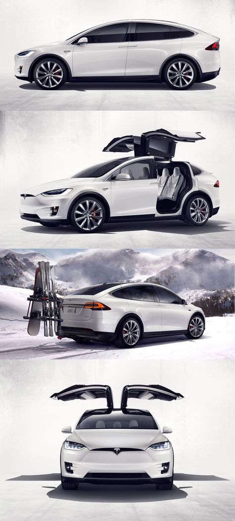 Tesla 7 Seats, Tesla Model X White Interior, Tesla Butterfly Doors, Tesla X Model, Telsa Cars, Tesla Model X Interior, Tesla Model X White, Model X Tesla, Tesla Suv