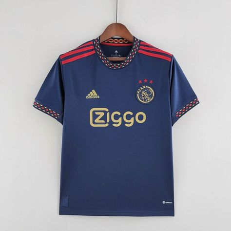 2022/2023 Ajax Away Football Shirt 1:1 Thai Quality in 2022 | Football shirts, Soccer jersey, Jersey Arsenal Fc, Chelsea Fc, Ac Milan, Ajax Jersey, Camisa Adidas, Football Tops, Blue Football, Football Kits, Soccer Jerseys