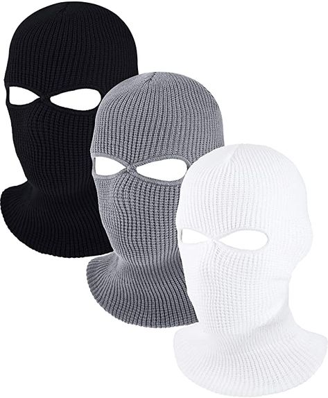 Winter Balaclava, Ski Masks, Winter Face Mask, Knitted Balaclava, Winter Face, Skin Mask, White Mask, Tactical Clothing, Full Face Mask