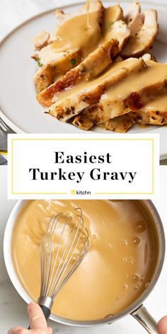 Turkey Gravy Recipe Easy, Best Turkey Gravy, Turkey Gravy Easy, Homemade Turkey Gravy, Turkey Gravy From Drippings, Homemade Gravy Recipe, Making Turkey Gravy, Easy Gravy Recipe, Turkey Gravy Recipe