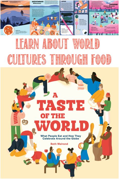 International Food Theme Preschool, Food Culture Around The Worlds, Recipes From Different Cultures, Foods From Different Cultures, Cooking Around The World Preschool, Food Around The World Preschool, Culture In The Classroom, How The World Works, Around The World Curriculum