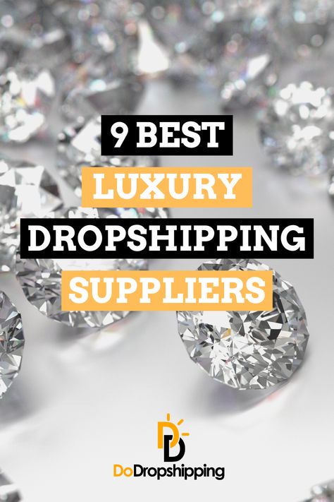 Have you ever thought about dropshipping products from luxury brands like Levi's, Tommy Hilfiger, or even Gucci? If that sounds interesting, check out our list of the nine best luxury dropshipping suppliers now! Click the Pin to learn more! Dropshipping Apps, Dropshipping Suppliers, Shopify Marketing, Dropshipping Products, Dropshipping Business, Best Small Business Ideas, Drop Shipping Business, Ecommerce Platforms, Luxury Fragrance