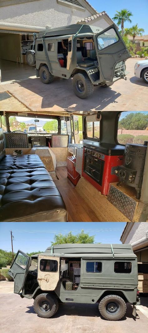 Mighty truck goes anywhere. Roll Out Bed, 55 Years Old, Overland Truck, Combi Volkswagen, Campervan Life, Bug Out Vehicle, Expedition Truck, Vw T3, Van Home