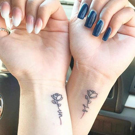 Tattoo Placements, Small Wrist Tattoos, Friendship Tattoos, Inner Wrist Tattoos, Wrist Tattoos Girls, Cute Tattoos On Wrist, Best Tattoos For Women, Bff Tattoos, Wrist Tattoos For Women