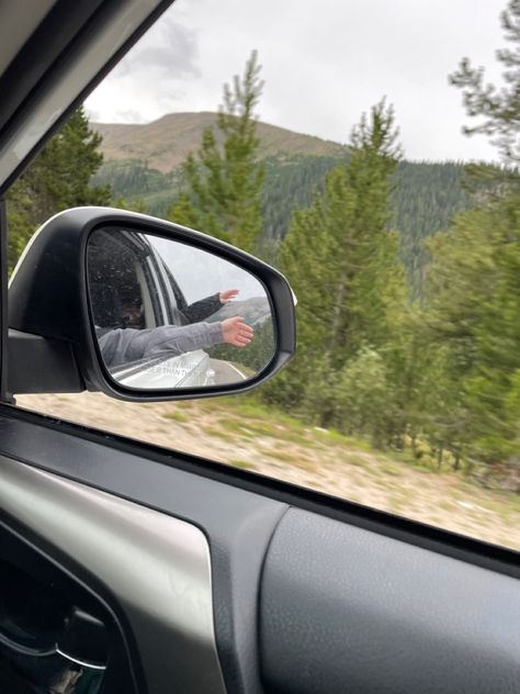 Driving In The Mountains, Mountain Drive Aesthetic, Driving In Mountains, Car In Mountains, Mountain Roadtrip, Friends Roadtrip, Playlist Pictures, Colorado Aesthetic, Friends Aesthetics