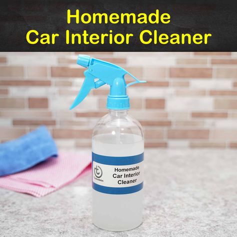 Diy Cleaner For Car Interior, Best Interior Car Cleaner Diy, Diy Inside Car Cleaner, Homemade Interior Car Cleaner, Non Toxic Car Cleaner, Homemade Leather Car Seat Cleaner, Cleaning Car Interior Seats, Homemade Car Interior Cleaner, Diy Car Interior Cleaner Homemade