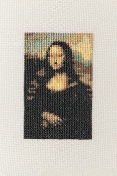 Mona Lisa Cross Stitch · Extract from The Mr. X Stitch Guide to Cross Stitch by Jamie Chalmers · How To Cross Stitch Art Mona Lisa Cross Stitch Pattern, Mona Lisa Cross Stitch, Stitch Silhouette, Cross Stitch Free, Duplicate Stitch, Cross Stitch Silhouette, Stitch Stuff, X Stitch, Classic Portraits