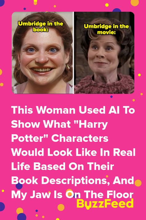 This Woman Used AI To Show What "Harry Potter" Characters Would Look Like In Real Life Based On Their Book Descriptions, And My Jaw Is On The Floor Harry Potter Characters According To The Book, Harry Potter Headcannons Funny, Harry Potter Like Books, Harry Potter Is A Princess, Harry Potter Book Crafts, Harry Potter Slytherin Characters, Harry Potter Order Of The Phoenix Aesthetic, Fantastic Beasts And Where To Find Them Book, Harry Potter Mehendi