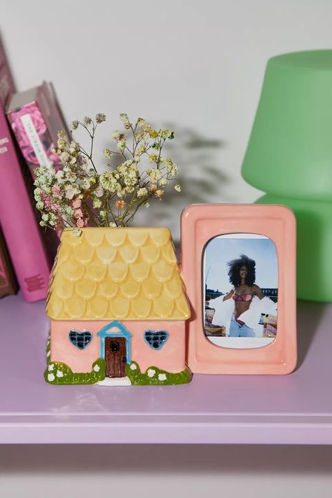 Cottage INSTAX Picture Frame Vase | Urban Outfitters Canada Instax Picture Frame, Instax Picture, Photo Frame Shop, Dream Dorm Room, Cottagecore Home, Instax Photos, Writing Utensils, Holding Flowers, Mirror Wall Art