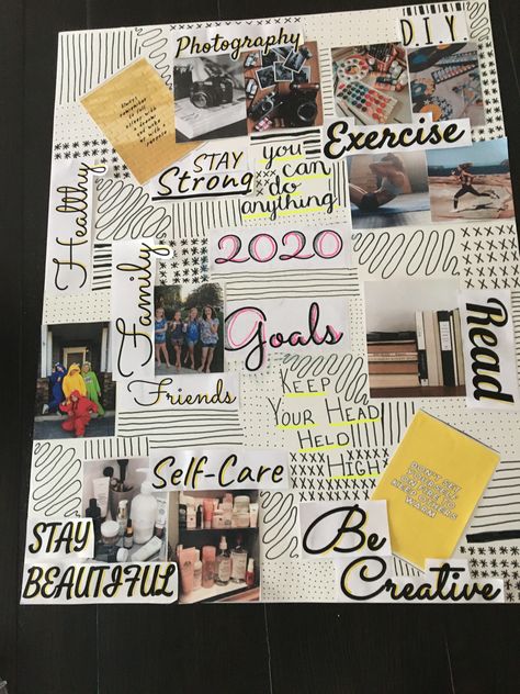 Reflection Board Ideas, Goal Boards Ideas, Vision Board Ideas Examples Diy Projects, Vision Board Ideas Examples Poster Board, Goal Poster Ideas, Inspiration Board Ideas, Vision Board Frame, Corkboard Decor, Vision Journal Ideas