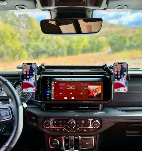 Explore our collection of Jeep Wrangler phone mounts, including iPad and tablet mounts. Securely attach your devices for an enhanced off-road experience. Cool Jeep Accessories, Jeep Wrangler Forum, Best Jeep, Phone Vector, Jeep Mods, Jeep Wrangler Accessories, Wrangler Accessories, Jeep Xj, Cool Jeeps