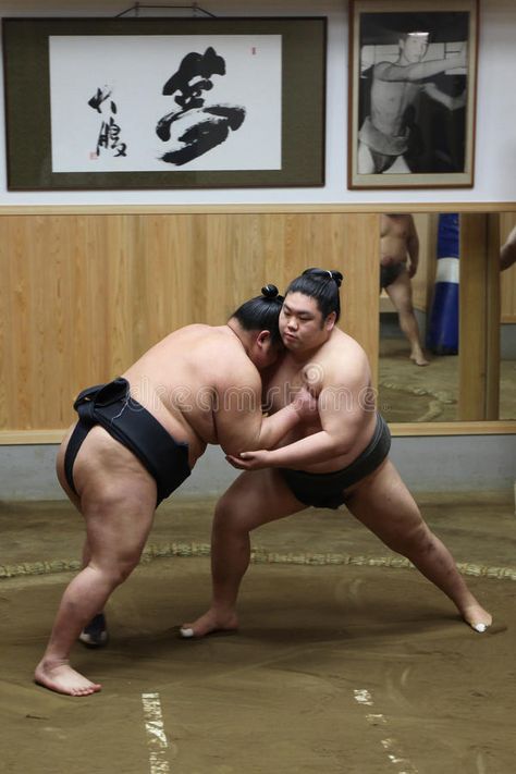 Japanese sumo at sumo training. Japanese sumo wrestlers at a sumo traing in a bu , #spon, #training, #sumo, #Japanese, #wrestlers, #Tokyo #ad Sumo Wrestler, Tokyo, Editorial, Sumo, Sumo Wrestler Art, Male Figure, Sumo Wrestling, Photo Image, Royalty Free Stock Photos