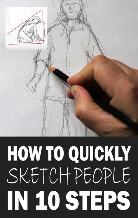 How To Sketch Figures, Beginner Person Drawing, How To Quickly Sketch People, Sketching People Tutorial, How To Learn Sketching Step By Step, Beginner Sketching Exercises, How To Sketch People Faces, How To Draw Silhouette People, How To Sketch A Human