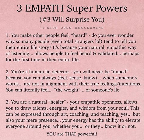 So true!! I am a powerful Empath Empath Quotes, Moon Omens, Empath Traits, Empath Abilities, Healthy Calories, Mental Fortitude, Audubon Prints, Intuitive Empath, Psychic Development