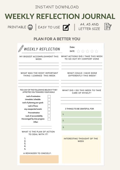 #Organisation #Reflective_Journal_Template #Bujo_Weekly_Reflection #Weekly_Reflection_Journal_Template Organisation, Bujo Weekly Reflection, Reflective Journal Template, Weekly Reflection Journal Template, Weekly Journal Reflection, Weekly Review Journal, Journal Weekly Reflection, Weekly Review Bullet Journal, Weekly Reflection Questions