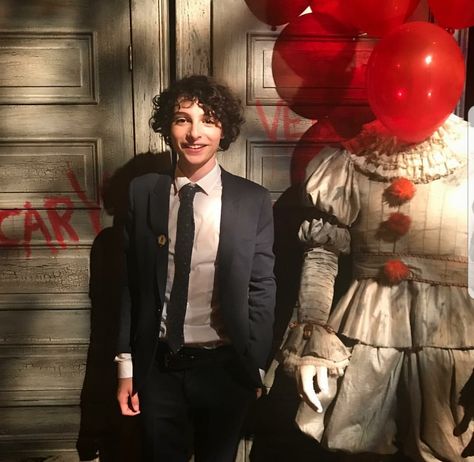 Finn Wolfhard at the IT premiere Ritchie Tozier, It Richie, It Chapter Two, It Movie, Jack Finn, You'll Float Too, Pennywise The Clown, Pennywise The Dancing Clown, It The Clown Movie