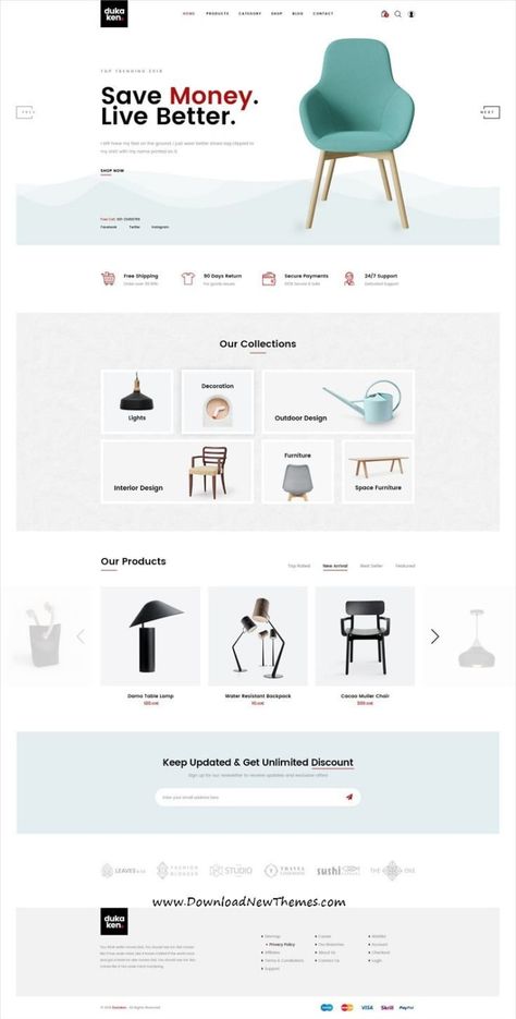 Design De Configuration, Mise En Page Web, Online Store Website, Ui Ux 디자인, Desain Ui, Furniture Website, Ecommerce Web Design, Ecommerce Web, Outdoor Furniture Design