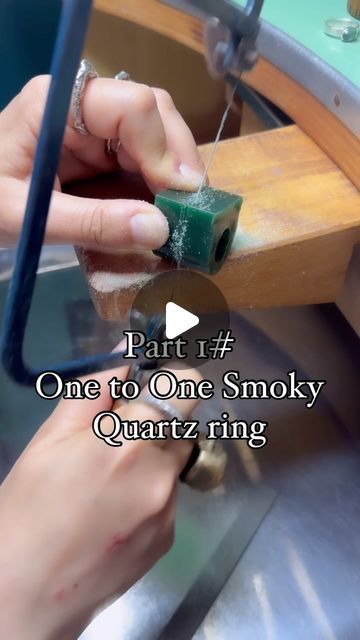 Tamara Gervasio / Lost wax carving workshop / One to one Classes on Instagram: "🌟 Today is all about personalized learning with @brother_banquo_and_queen in our one-on-one classes! 💍   She’s crafting a unique Smoky Quartz ring inspired by a lost signet ring style. 🔨  We’re shaping the ring first before diving into creating the setting for her stunning oval faceted smoky quartz.   🙌 Stay tuned for the sequel as we unveil the finished masterpiece of her bespoke lost wax carving ring ready for casting! 💎✨  Do you want to learn lost wax carving? Send me a DM or comment below 😊  #OneToOneClasses #CustomDesign #SmokyQuartzRing #LostWaxCarving #PersonalizedJewelry #HandmadeWithLove #JewelryCreation #ArtisanCraft #UniqueDesigns #RingDesign #FacetedGemstones #JewelryClass #CraftingExperience Wax Carving Signet Ring, Lost Wax Casting Rings Tutorial, Jewelry Wax Carving, Wax Ring Carving, Wax Cast Rings, Wax Carving Ring, Lost Wax Casting Rings, Wax Carved Ring, Lost Wax Casting Jewelry