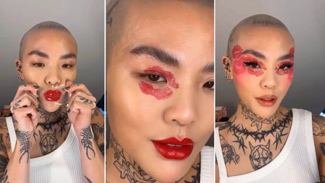 Mei Pang, Day Eye Makeup, Valentine's Day Makeup, Nars Powermatte Lip Pigment, Lipstick Mark, Concert Makeup, Revlon Lipstick, Red Lipstick Makeup, Day Makeup Looks