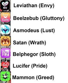 7 Deadly Sins Helluva Boss, Helluva Boss Seven Deadly Sins, Helluva Boss 7 Deadly Sins, Hazbin Hotel Belphegor, 7 Princes Of Hell, Hazbin Hotel God, God Hazbin Hotel, Demon Prince, Mythology Gods