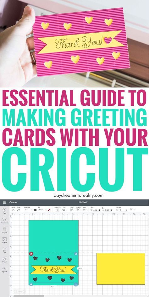 Learn how to make for any occasion with your Cricut Maker or Explore!  #cricutexplore #cricutmade #cricutmaterials #cricutdesignspace #designspace #cricutexploreair #cricutmaker #cricuttutorials How To Make Greeting Cards With Cricut, Greeting Cards With Cricut, Cricut Cards Ideas Cardmaking Free, Making Cards With Cricut Explore Air 2, Diy Cards Cricut, Cricut Greeting Cards Ideas, Greeting Cards Cricut, How To Make Cards With Cricut, How To Make Greeting Cards