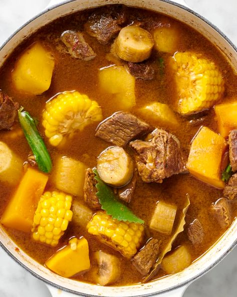 Sancocho Recipe Puerto Rican, Sancocho Recipe, Kitchen Notes, Boricua Recipes, Rican Food, Beef Stew Meat, Rice Ingredients, Easy Soup, Mashed Potato Recipes