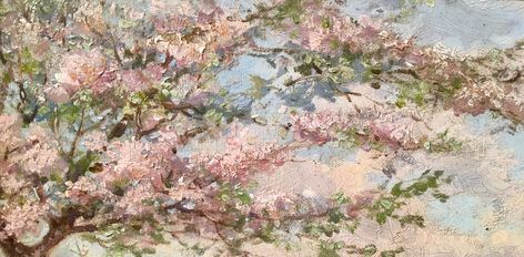 العصور الوسطى, Expressionist Landscape, Cute Headers, Art Classique, Header Pictures, Peach Trees, Nature Nature, Aesthetic Painting, Ethereal Art