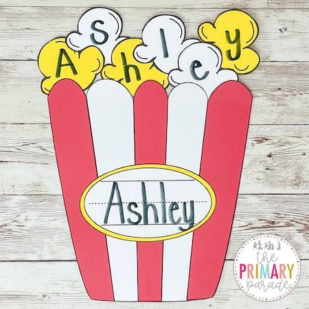 County Fair Activities For Preschool, County Fair Preschool Theme, Circus Centers Preschool, Circus Theme Preschool Decorations, Letter P Popcorn Craft, Circus Theme For Classroom, Carnival Theme Arts And Crafts, Fair Preschool Activities, Preschool Carnival Ideas