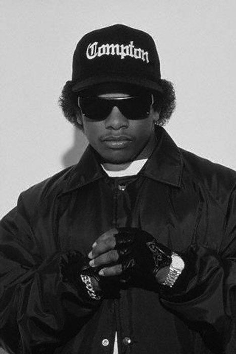 Black, Eazy E, Rap, Black And White, White