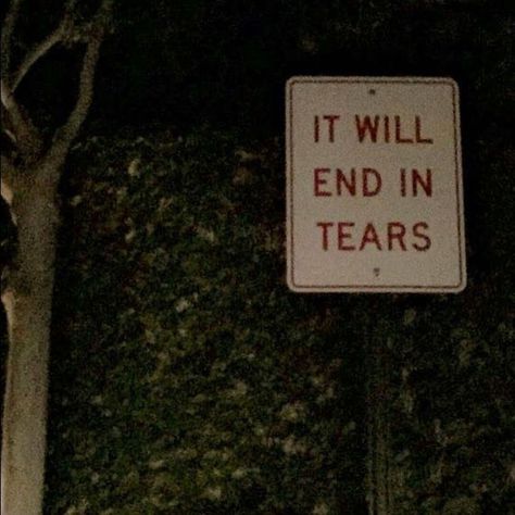 It Will End In Tears, Advertising Quotes, Dark Things, Under Your Spell, Quotes Disney, Grunge Aesthetic, A Sign, Deep Thoughts, Sake