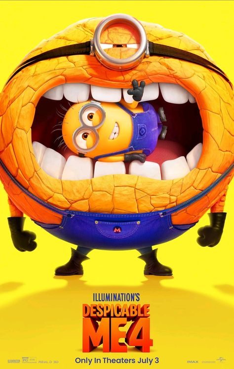 DESPICABLE ME 4 (2024) Despicable Me 2, Minions, Minions 4, First Superman, Minion Mayhem, Trailer Film, Minion Movie, The Fall Guy, Joey King