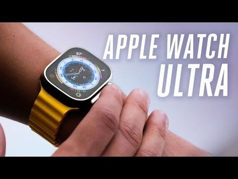 Alongside the Series 8, Apple announced the Apple Watch Ultra at its “Far Out” event. The Ultra is a rugged watch aimed at outdoor athletes and now sits atop... Ultra Apple Watch, Apple Ultra Watch Bands, Apple Ultra Watch, Apple Watch Ultra Bands, Apple Office, Rugged Watches, Apple Watch Edition, Apple Watch Sport, Apple Watch Ultra