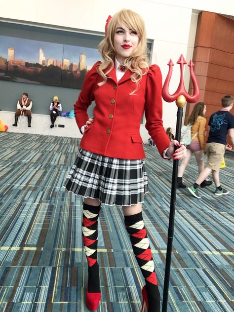 Heather Chandler cosplay Credit to:godokakaname Hailey Baldwin Style Casual, Heathers Cosplay, Actresses Over 50, Fashion Illustration Techniques, Oils For Allergies, Photoshoot Ideas Couples, Turkey Sausage Recipes, Dapper Day Outfits, High Knee Socks Outfit