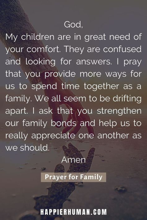 prayer for my family and myself | prayer for family protection and guidance | family prayers from the bible Prayer For Family Conflict, Prayer For Family Protection, Prayer For Myself, Prayers For Your Family, Prayers For Family Protection, Prayers For My Mother, Prayer For Comfort, Family Prayers, Family Protection