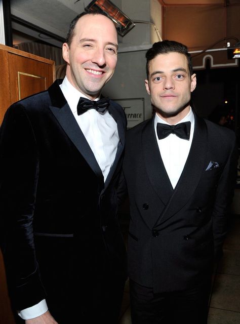 Pin for Later: All the Best Pictures From the SAG Awards Afterparties! The Weinstein Company & Netflix's Afterparty Pictured: Tony Hale and Rami Malek Funny Photos, Tony Hale, Rami Malek, Mr Robot, Arrested Development, Sag Awards, Best Pictures, Party Looks, All The Best