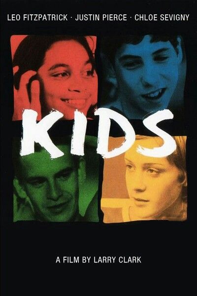 Kids (1995) | directed by Larry Clark A true New York cult classic, "Kids" by Larry Clark explored themes in teenage life that many thought was too much to bear. It was weird, it was not what people wanted to see, yet it was a new kind of different. Although I saw the film before starting college in the City, "Kids" is a timeless classic that I think will forever remain relevant to New York's youth culture. I can't wait to see how "Kids" and NYC youth culture are revisited time and time agai... Honeyboy Movie, Chloe Sevigny Kids, Kids Movie 1995, 2006 Movies, Kids 1995, Kids Movie Poster, Harmony Korine, Movie Kisses, 1995 Movies