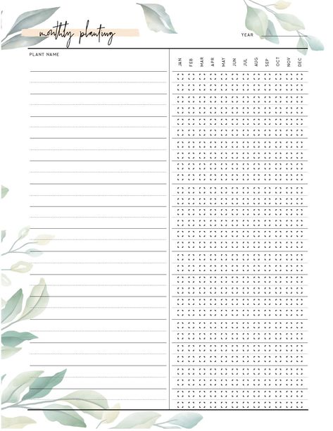 Organisation, Plant Journal Template, Gardening Worksheets, Garden Journal Template, Garden Planner Printable, Free Garden Planner, Weekly Planner Free Printable, Vegetable Garden Planner, Activities Worksheet