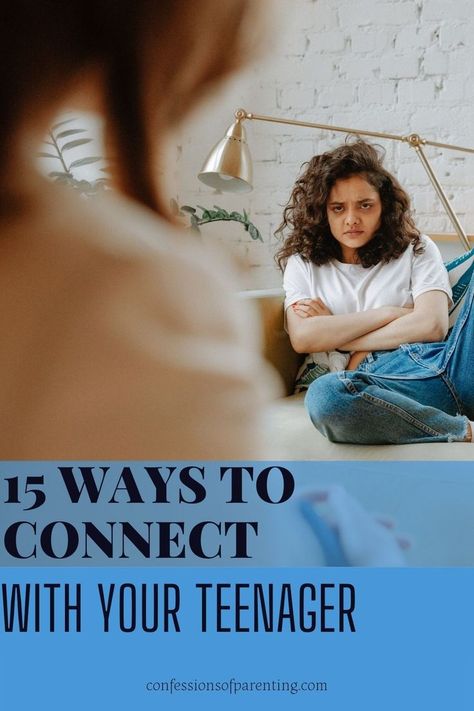 Teens are difficult to connect with! We have compiled 15 easy ways you can connect with your teenager and strengthen your relationship! Film Posters, Blended Family, Family Life, Parenting, Movie Posters