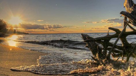 Munising Michigan, Mountain Biking Trails, Michigan Lake, Pictured Rocks, Pictured Rocks National Lakeshore, Quick Dip, Driftwood Beach, Backcountry Camping, Michigan Travel